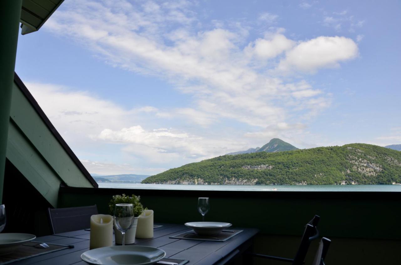 La Terrasse Du Lac Duingt Exteriör bild